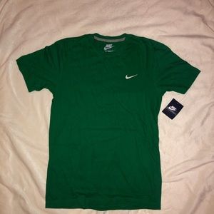 Green Nike Athletic T-shirt